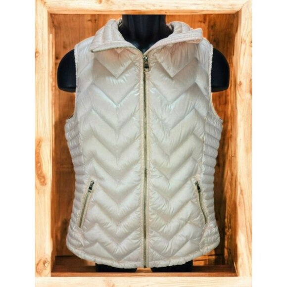 Calvin Klein Womens Premium Down Quilted Puffer Vest Medium - Picture 1 of 9